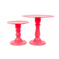 Suporte Redondo Rosa Neon P Suporte Redondo Rosa Neon P